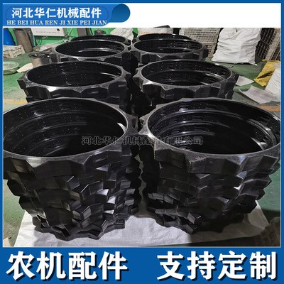 【移栽機(jī)配件】華仁制造夾苗盤(pán)甜菜打葉機(jī)甩帶橡膠條 橡膠鎮(zhèn)壓輪