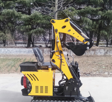 出口08型迷你履帶挖掘機(jī) 農(nóng)用微型挖掘機(jī) 果園小型液壓勾機(jī)抓木機(jī)