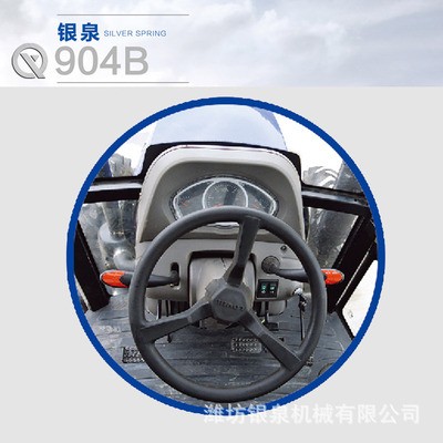 濰坊拖拉機整機銀泉90100120hp全柴國三發動機中置油缸