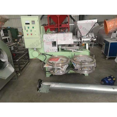 農用豆類螺旋榨油機 花生油玉米油榨取機 自動化菜籽壓榨油工具