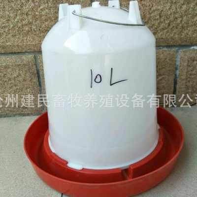 加厚大容量水桶雞水桶 養雞用水壺自動飲水器 4升8升水桶直供