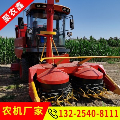 秸稈青儲回收機 農(nóng)用大圓盤青儲收割機 加裝割臺青儲機