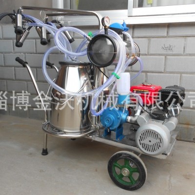 擠奶機(jī) 擠奶機(jī)廠家生產(chǎn)銷(xiāo)售擠奶機(jī) 真空泵油電兩用奶牛擠奶機(jī)