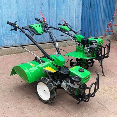 新式小型微耕機(jī)柴油農(nóng)用耕地翻土開(kāi)溝機(jī)耕田多功能翻地家用旋耕機(jī)