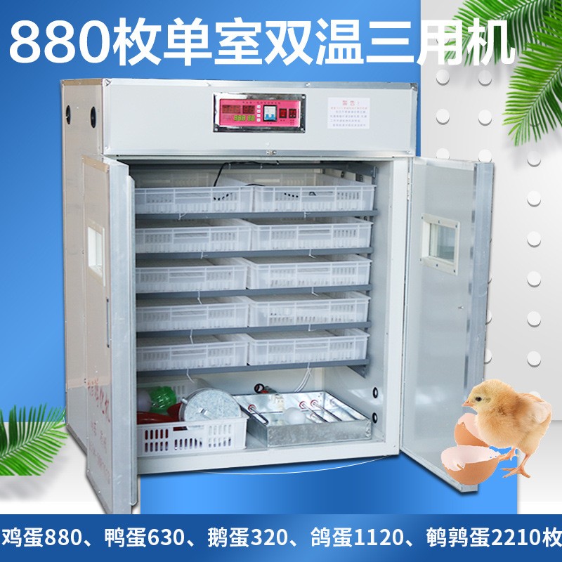 可定制1056枚雞苗孵化機(jī)全自動(dòng)孵化器小型家用孵化箱