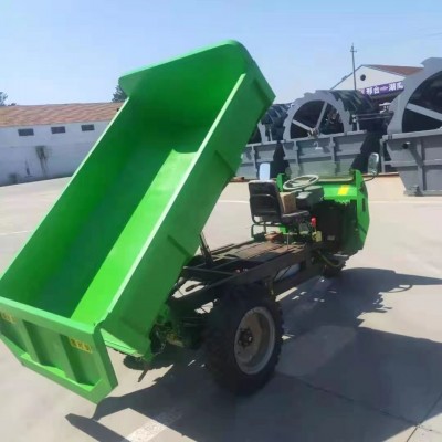 電動工程三輪車 建筑工地自卸車 三開門翻斗車 三馬子運輸車優(yōu)惠