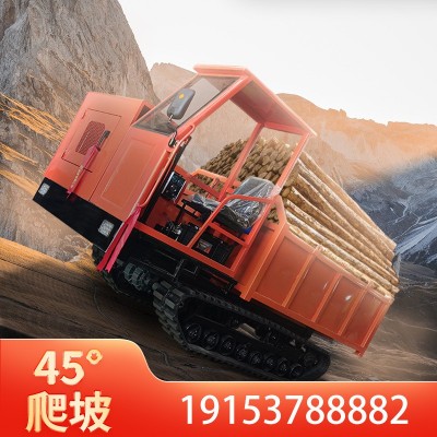 座駕式履帶運(yùn)輸車農(nóng)用山地爬坡王爬山全地形果園爬山虎運(yùn)輸車
