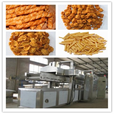 膨化小麻花生產線休閑零食膨化機械設備廠家供應定制商用食品加工