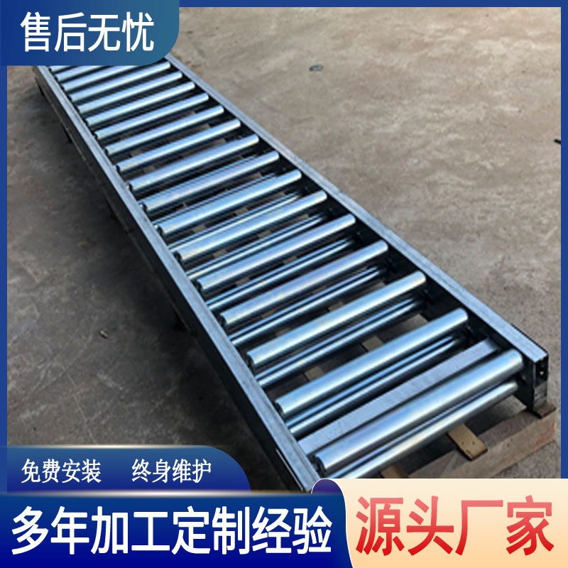 機械設(shè)備傳送機生產(chǎn)流水線滾筒輸送機 小型卸貨神器滑梯輸送機
