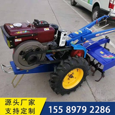 農(nóng)用手扶式拖拉機(jī) 山地丘陵手扶打地機(jī) 大馬力起壟開(kāi)溝耕田機(jī)