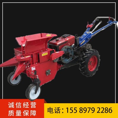 前置苞米扒皮收割機(jī)拖拉機(jī) 柴油大馬力收苞米機(jī) 手扶式玉米收獲機(jī)