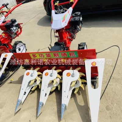 微耕機收獲機微耕割曬機多更能收獲機微型割曬機蘆葦收割機水稻