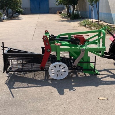 不纏秧花生收獲機 鏈條式收花生的機器 薯類收獲機