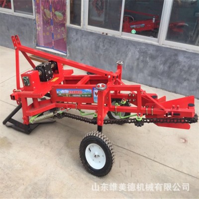 新型耐用多功能手扶拖拉機(jī)帶花生收割機(jī) 震動晃篩式多功能收獲機(jī)