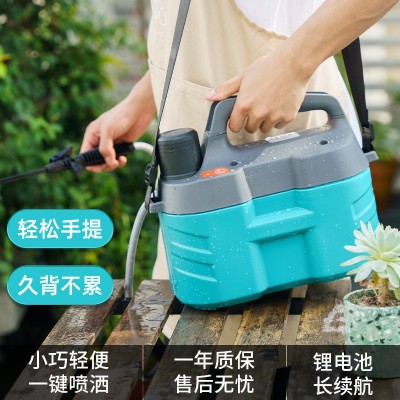 電動噴霧器小型消毒農藥噴灑器農用高壓鋰電池打藥機新型噴藥噴壺