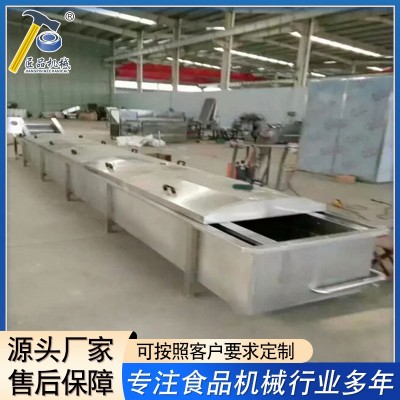 廠家供應(yīng)雞爪裝袋巴氏殺菌機 網(wǎng)帶式殺菌流水線 諸城匠品專業(yè)生產(chǎn)