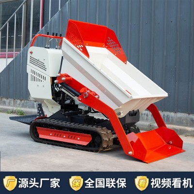 爬山虎履帶運(yùn)輸車 多功能全地形裝卸車農(nóng)用果園拖拉機(jī)山地自卸車