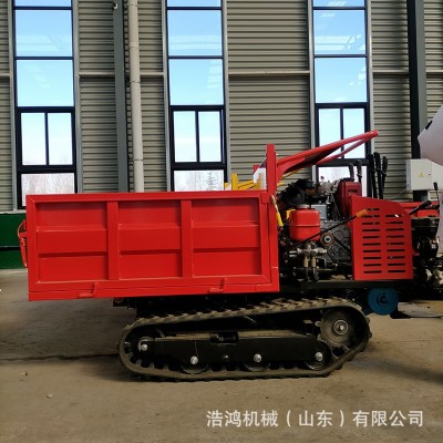 小型履帶搬運(yùn)運(yùn)輸車 山地履帶農(nóng)用履帶自卸車 水旱兩用柴油爬山虎