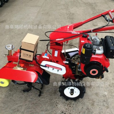 草莓園專用手扶開(kāi)溝機(jī) 自走式開(kāi)溝機(jī) 果園旋耕開(kāi)溝機(jī)