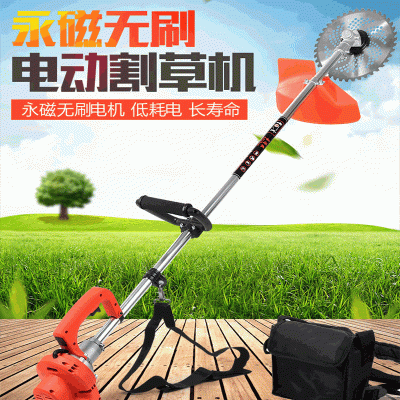 充電式無刷電動背負(fù)割草機(jī)除草打草機(jī)割灌收割機(jī)鋤草松土機(jī)批發(fā)
