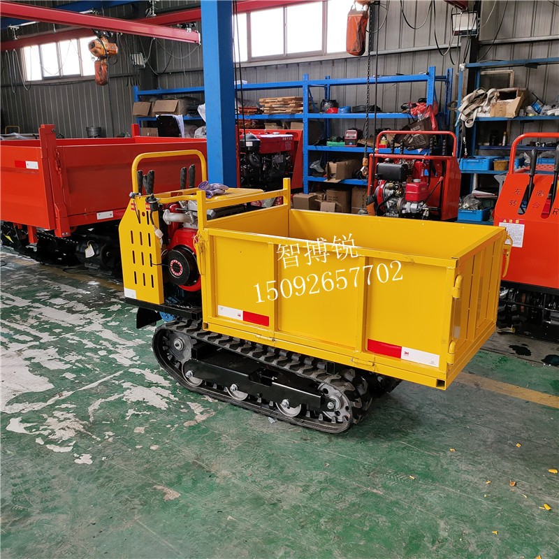 0.8噸爬山虎可加吊機 小型履帶運輸車廠家 現(xiàn)貨供應(yīng)小履帶