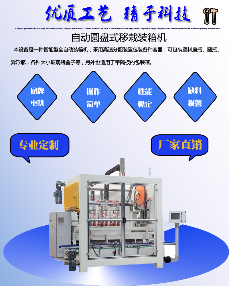 1圓盤式裝箱機