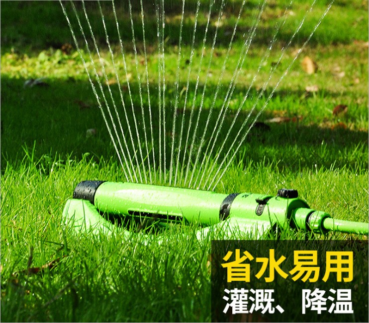 高級橋梁場養護用搖擺式自動旋轉噴頭園林草坪灌溉花園澆花噴水器