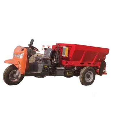 三輪撒糞車(chē)多功能施肥機(jī)全自動(dòng)撒糞機(jī)果園大棚施肥車(chē)省時(shí)省力撒糞