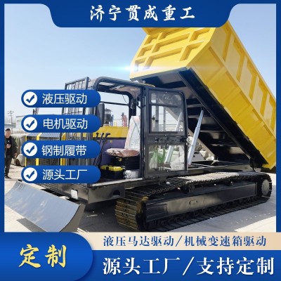 大型履帶運輸車 鋼制履帶液壓驅(qū)動 載重10噸 20噸底盤總成
