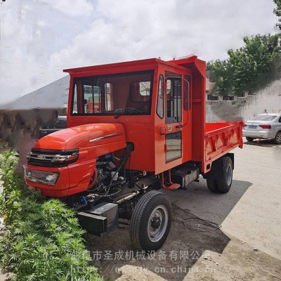 廠家銷(xiāo)售柴油38馬力工程四輪車(chē) 工地拉料四輪農(nóng)用拖拉機(jī)