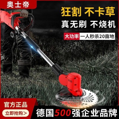 德國(guó)電動(dòng)割草機(jī)充電式大功率鋰電池多功能農(nóng)用小型家用果園除草機(jī)