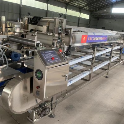 國標(biāo)食品級不銹鋼材質(zhì)400DS圓形涼皮機(jī) 一機(jī)多用 米皮河粉粉皮機(jī)