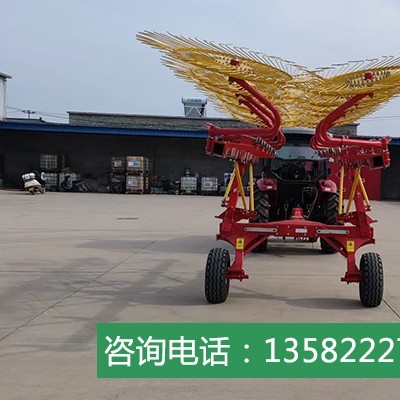 牽引式摟草機