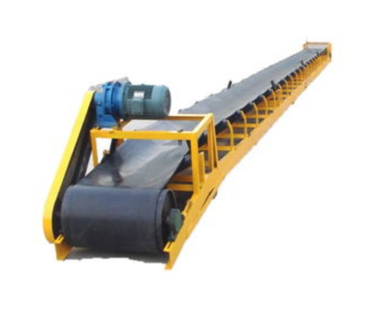 100方煤粉煤塊裝車用固定式輸送 帶式送料輸送機(jī) 耐用堅(jiān)固