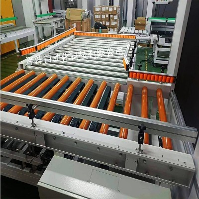 輥輪輸送機(jī)輸送線 動力包膠滾筒流水線 廠家不銹鋼食品包裝生產(chǎn)線