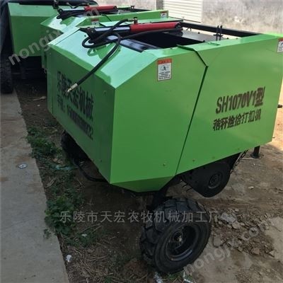 小麥牧草稻草玉米秸稈自動撿拾收割打捆機(jī)